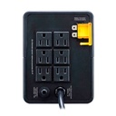 UPS APC Back- 1200VA - CA 120 V - 650 vatios - 1200 VA - 1 fase - 9 Ah - 6 conectores de salida color negro BVX1200L-LM