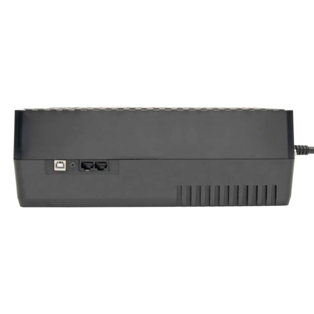 UPS Tripp Lite 900VA 480W Desktop Battery Back Up AVR 50/60Hz Compact 120V USB RJ11 - UPS - CA 120 V - 480 vatios - 900 VA - USB - conectores de salida: 12 - negro AVR900U