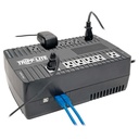 UPS Tripp Lite 900VA 480W Desktop Battery Back Up AVR 50/60Hz Compact 120V USB RJ11 - UPS - CA 120 V - 480 vatios - 900 VA - USB - conectores de salida: 12 - negro AVR900U