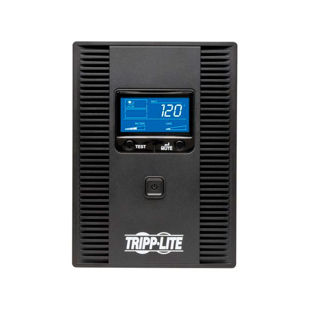UPS Smart Tripp Lite LCD 120V 50/60Hz 1500VA 900W Linea Interactiva AVR, Torre,  USB, 10 Outlets, CA 120 V SMART1500LCDT