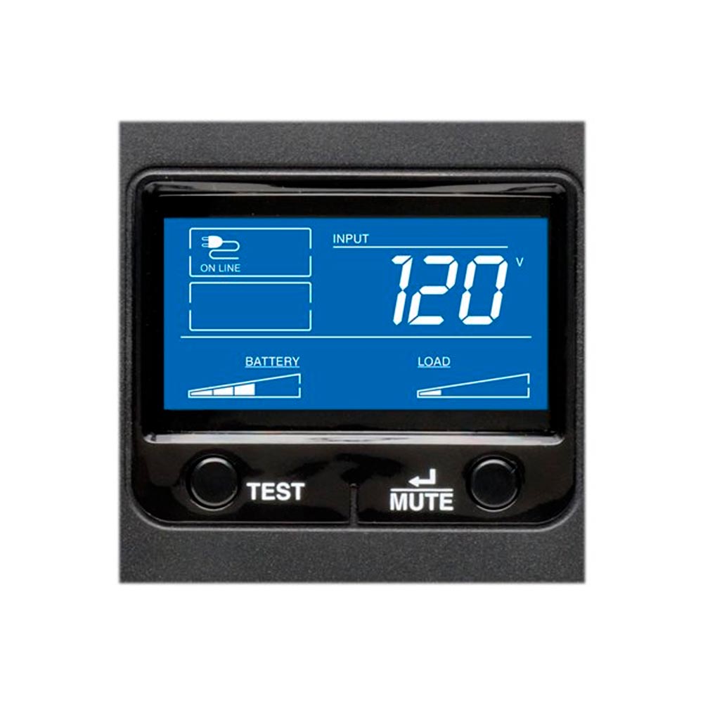 UPS Smart Tripp Lite LCD 120V 50/60Hz 1500VA 900W Linea Interactiva AVR, Torre,  USB, 10 Outlets, CA 120 V