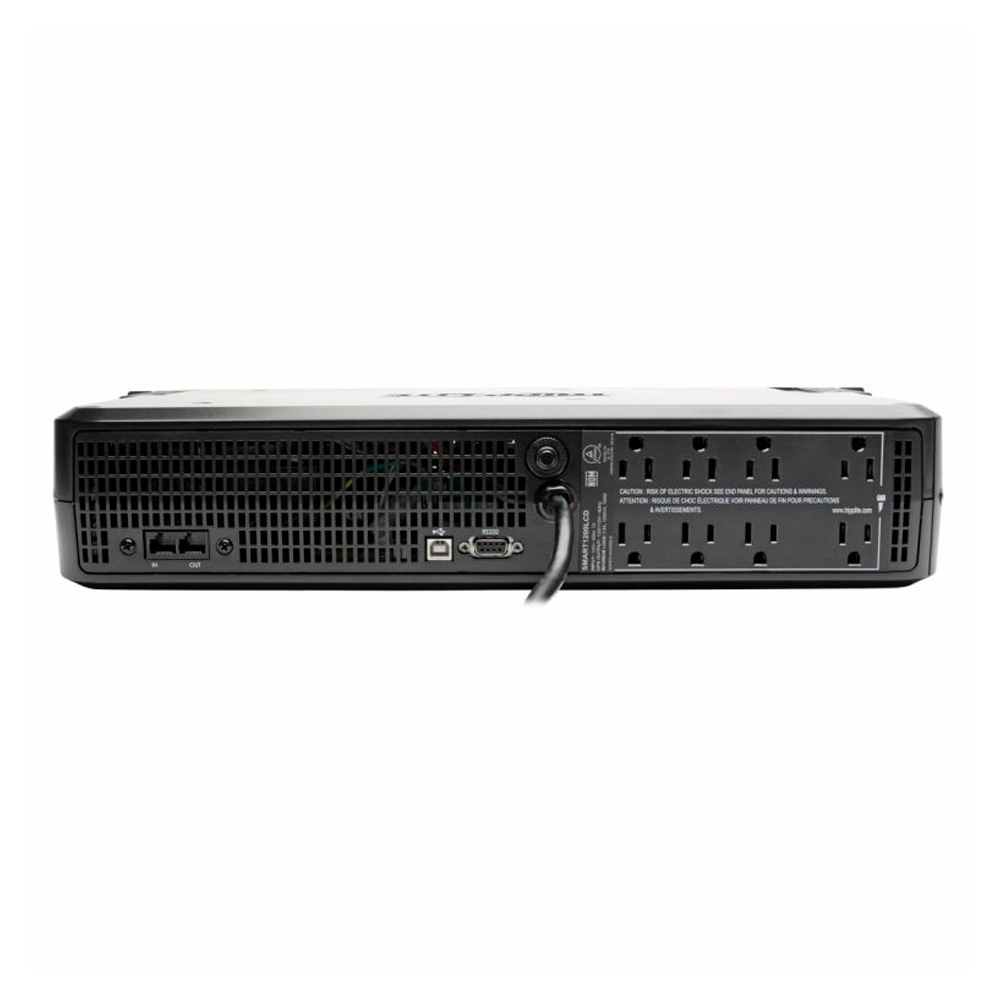 UPS Smart Tripp Lite 1500VA 900W Montaje en Rack Torre de batería de respaldo LCD AVR 120V USB DB9 RJ45 smart1500lcd