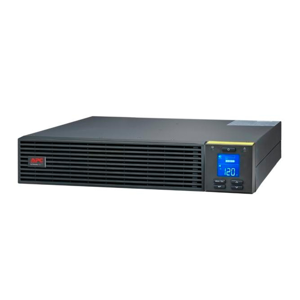 APC Easy UPS SRV SRV2KRARK - UPS (montaje en bastidor) - CA 110/115/120 V - 1600 vatios - 2000 VA - RS-232, USB - conectores de salida: 4 - PFC - 2U - negro - con kit del riel SRV2KRARK