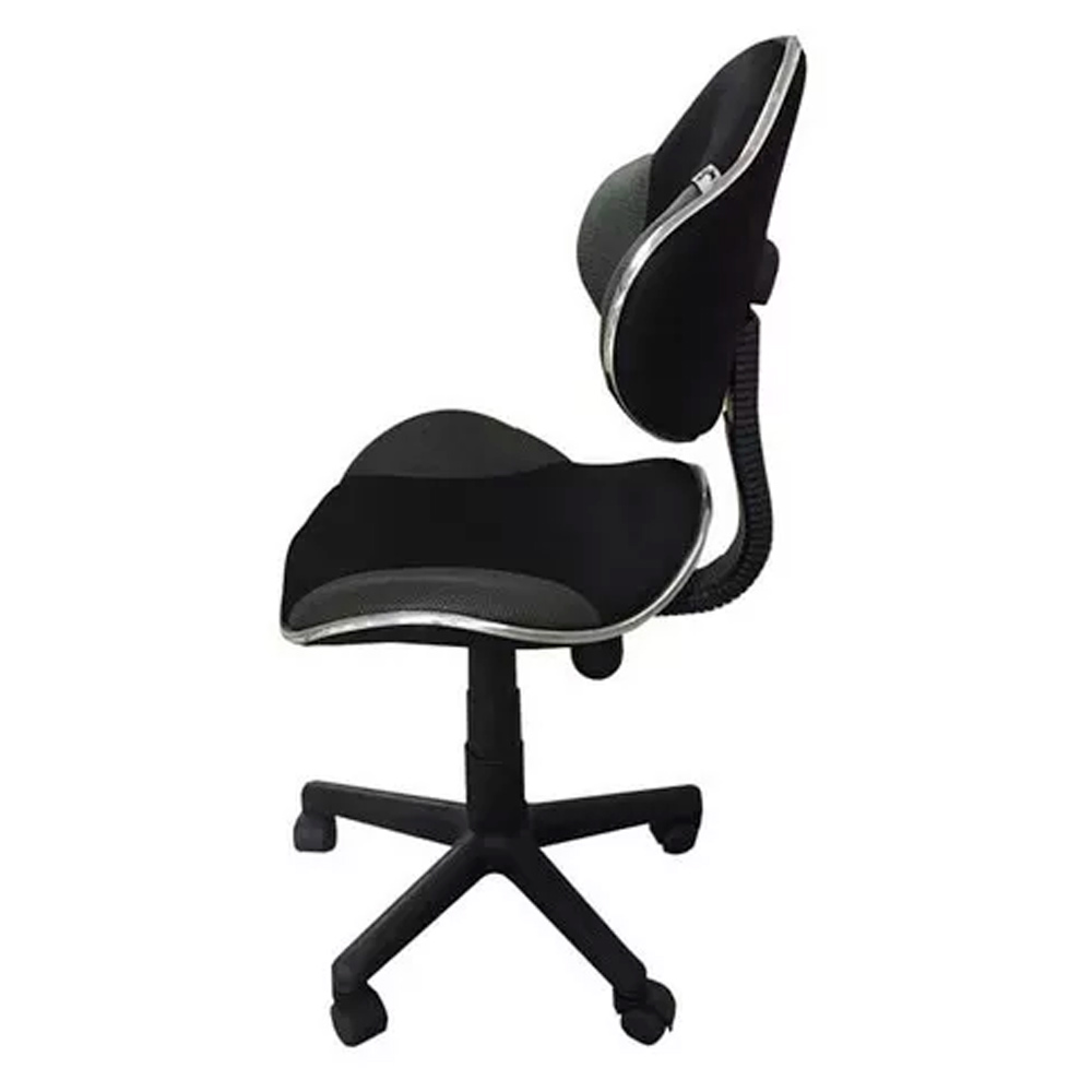 Silla Xtech De Oficina Cannes Color Negro/Gris QZY-G2B