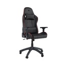 Silla Gaming Thronos 200S color Negro con Rojo Primus PCH-202RD