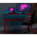 Escritorio Gaming Red Wizard Xtech color rojo/negro XTF-CD187
