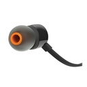 Auriculares JBL T110  internos con micro 3,5 mm Color negro