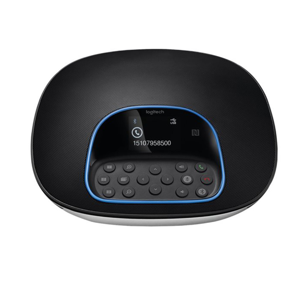 Sistema de Videoconferencia Logitech Group Cámara 1080p Control Remoto Group Micrófonos de Expansión color Negro