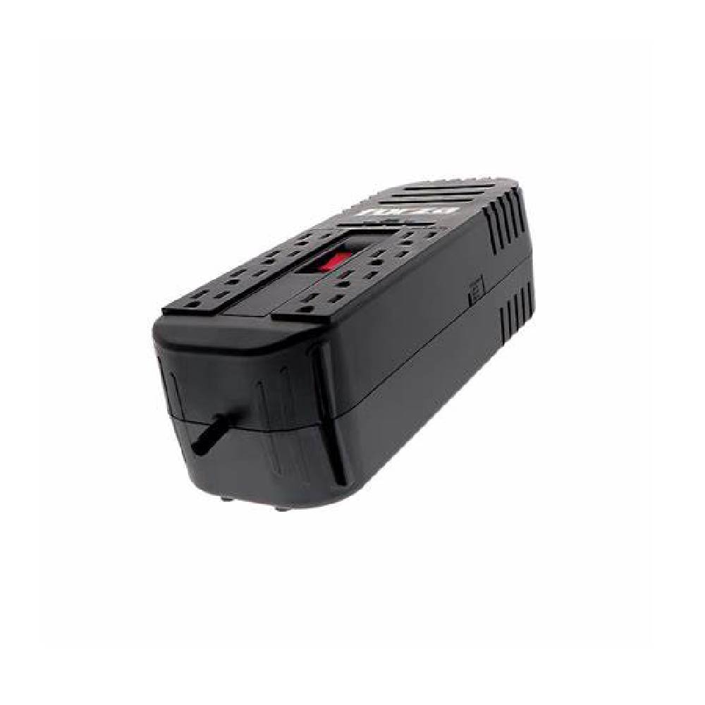 Regulador Forza Power 2200 VA Externa CA 115 V 8 Tomas de Corriente 2200 VA Color Negro