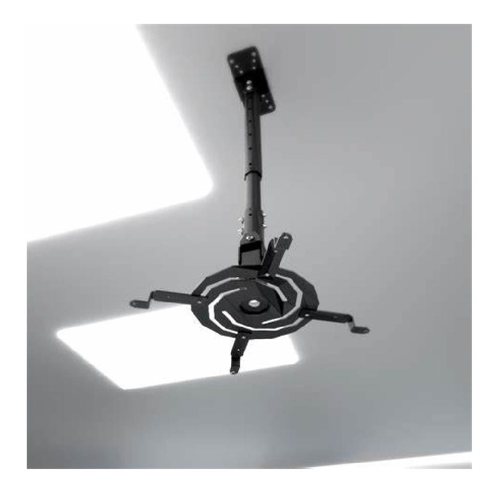 Soporte De Techo Klip Xtreme Kpm-610B, 360 grados giratorio para Proyectores, peso máximo de 15Kg