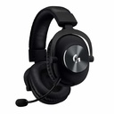 Logitech G PRO X 2 LIGHTSPEED Wireless Gaming Headset, Black - Auricular - tamaño completo - LIGHTSPEED - inalámbrico - aislamiento de ruido - negro