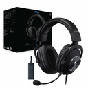 Logitech G PRO X 2 LIGHTSPEED Wireless Gaming Headset, Black - Auricular - tamaño completo - LIGHTSPEED - inalámbrico - aislamiento de ruido - negro