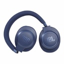 Audífonos JBL LIVE 660NC Bluetooth inalámbrico, cableado cancelación de sonido activo conector de 3,5 mm Color azul