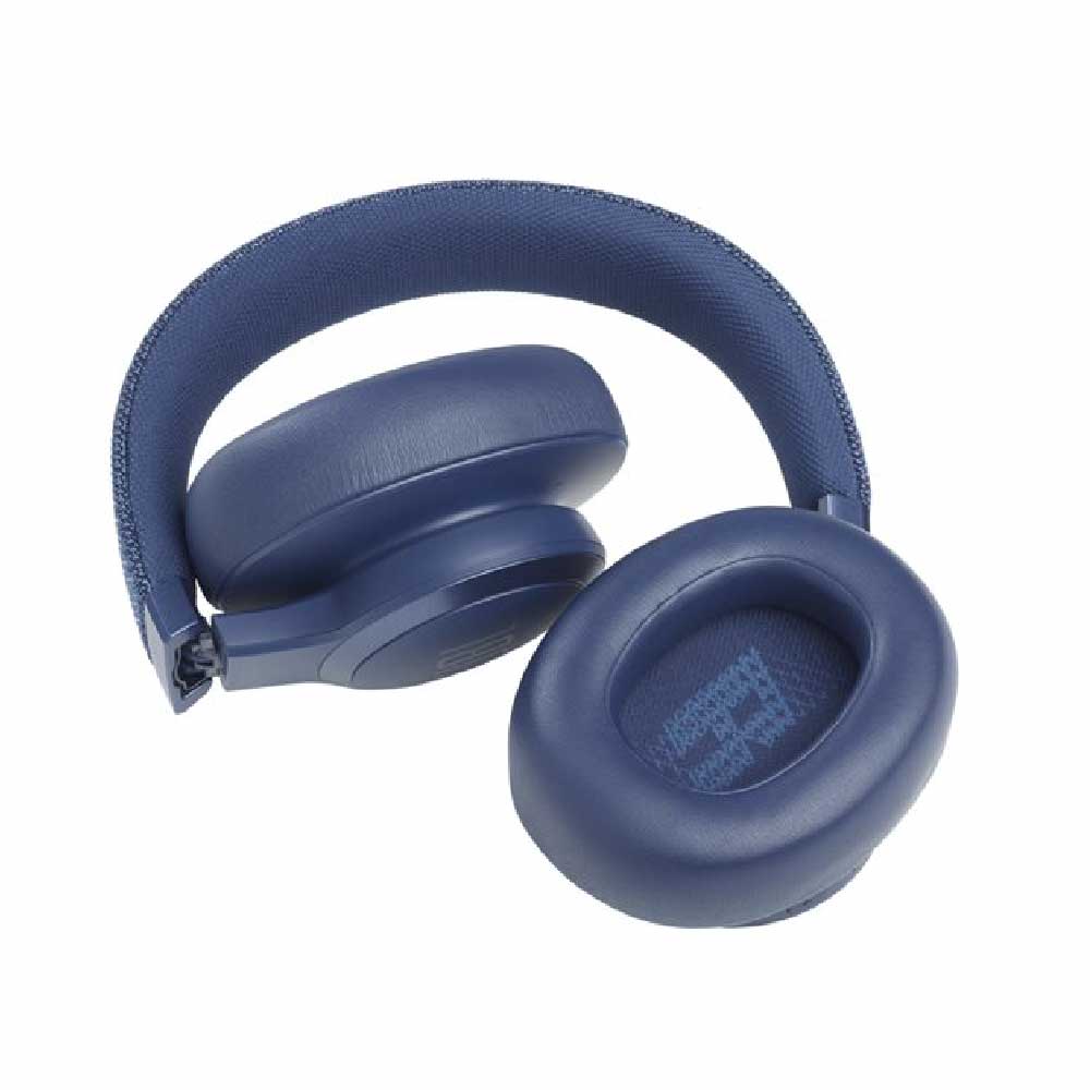 Audífonos JBL LIVE 660NC Bluetooth inalámbrico, cableado cancelación de sonido activo conector de 3,5 mm Color azul