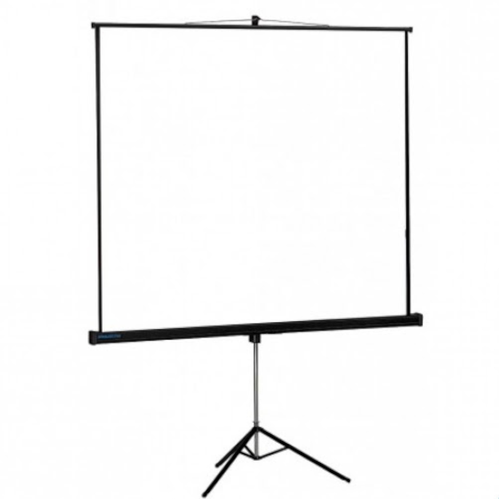 Pantalla de proyección con trípode Klip Xtreme KPS-102B  86" ( 218 cm ), 4:3, Blanco Matte- Negro