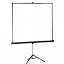 Pantalla de proyección con trípode Klip Xtreme KPS-102B  86" ( 218 cm ), 4:3, Blanco Matte- Negro