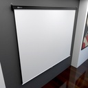 Pantalla de proyección Klip Xtreme KPS-302  instalable en el techo, instalable en pared - 86" (218 cm), 4:3, Matte Blanco - blanco