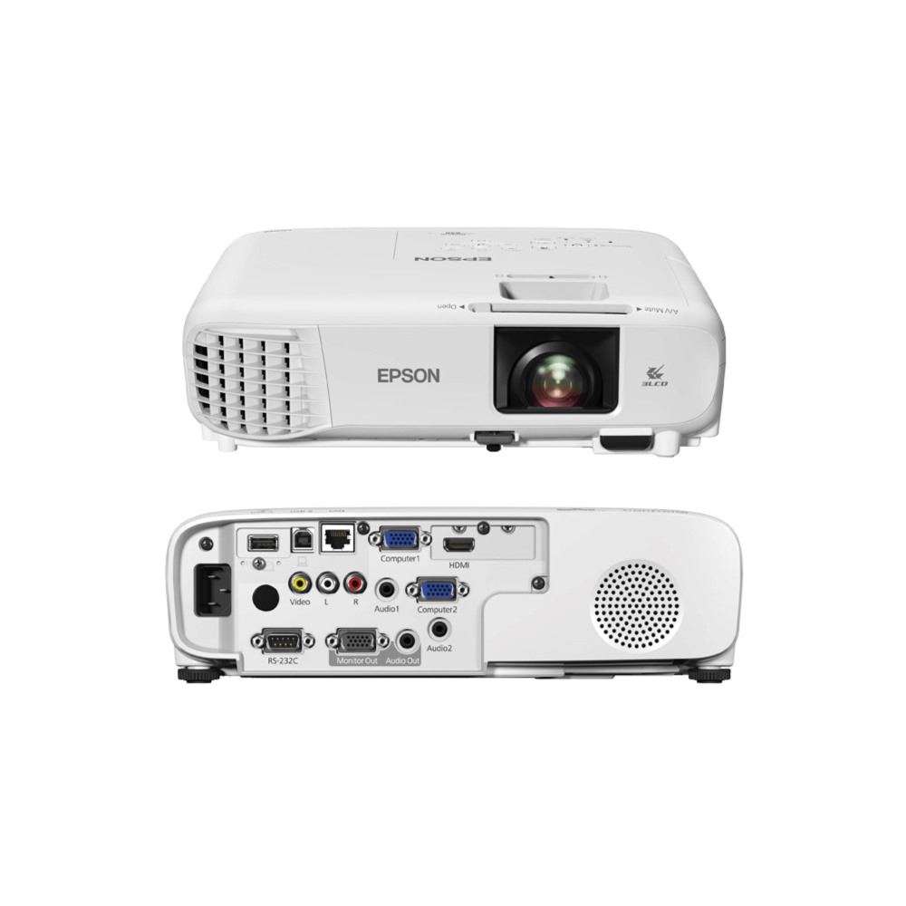 Proyector Epson portátil CO-W01 LCD - 3000 lúmenes (blanco) - WXGA (1280 x 800) - 16:10 - 720p - 1 año de garantía