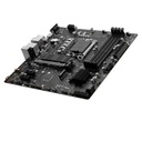 Motherboard MSI PRO B760M-P DDR4 micro ATX Socket LGA1700 B760 Chipset USB 3.2 Gen 1, USB-C 3.2 Gen2 Gigabit LAN Tarjeta gráfica (CPU necesaria) HD Audio (8-canales)