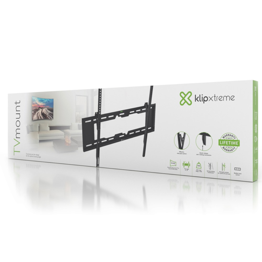 Soporte para Klip Xtreme para pantallas de 55″ hasta 90″  KTM-353s KTM-353, peso máximo de 50Kg