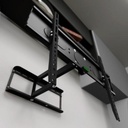 Soporte para TV Klip Xtreme de 26″ a 55″ con Inclinación de 12 grados y Giro de 180 grados
