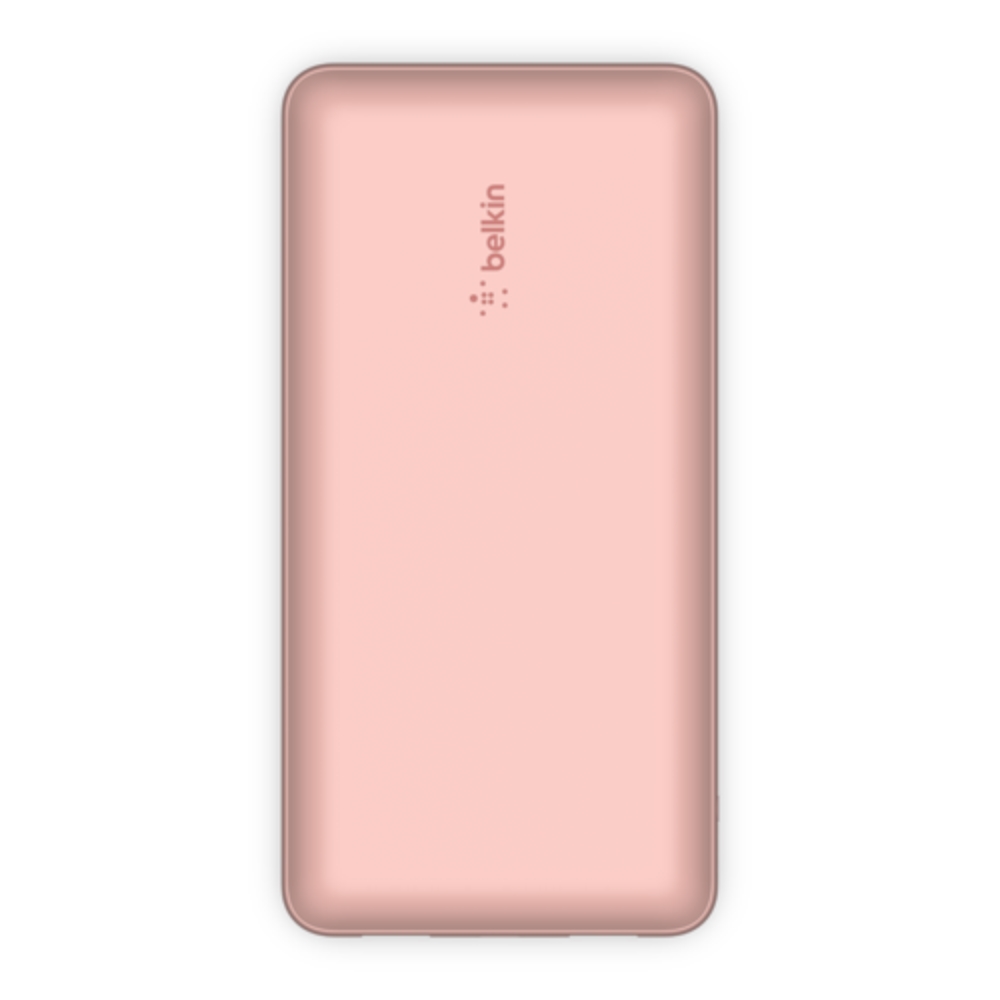 Cargador portátil Belkin 10,000 mAh 2 x USB, 1 x USB-C 18 vatios Color oro rosa