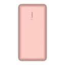 Cargador portátil Belkin 10,000 mAh 2 x USB, 1 x USB-C 18 vatios Color oro rosa