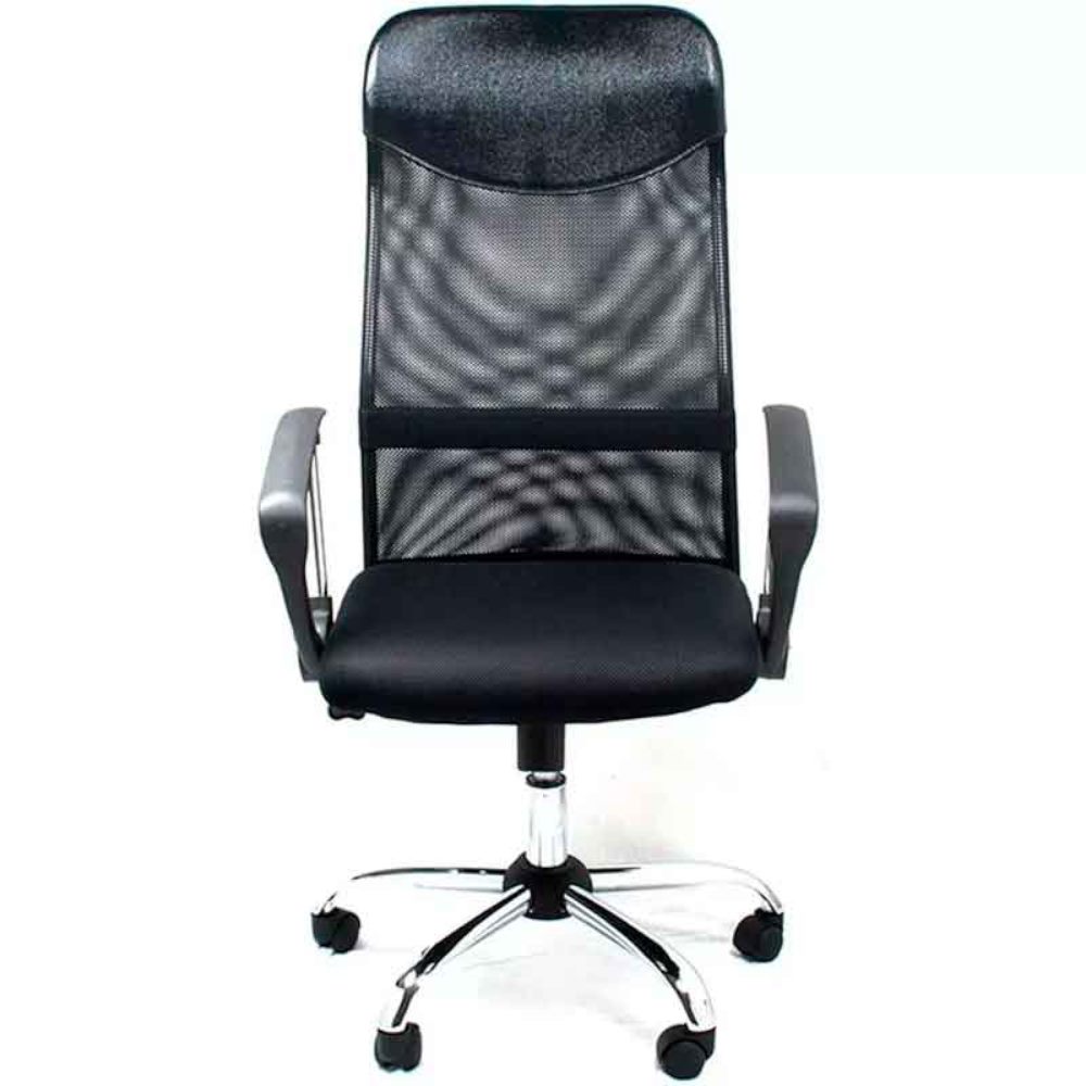 Silla ejecutiva XTech QZY-2501 con respaldo y apoya brazos Color Negro