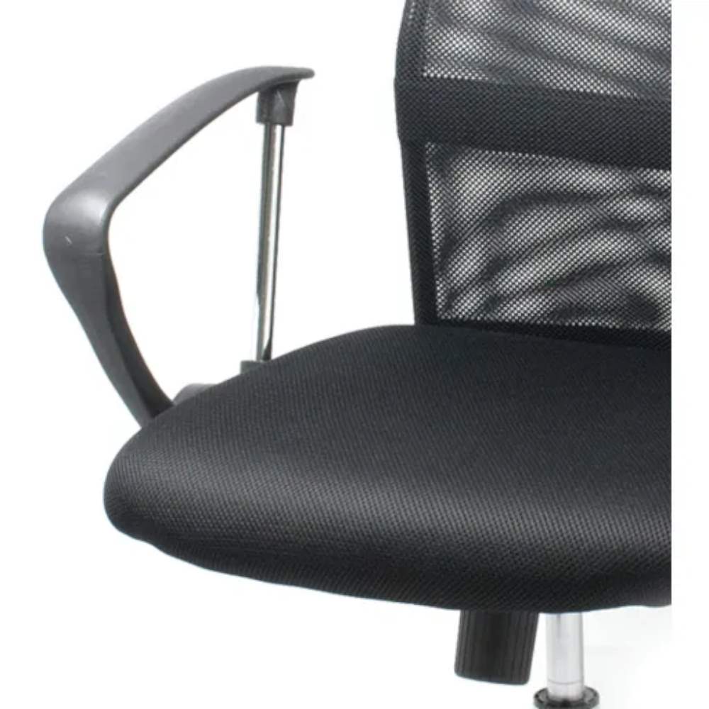Silla ejecutiva XTech QZY-2501 con respaldo y apoya brazos Color Negro
