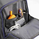Mochila Xtech XTB-211 para laptop de 15.6" Color negro con detalles en azul