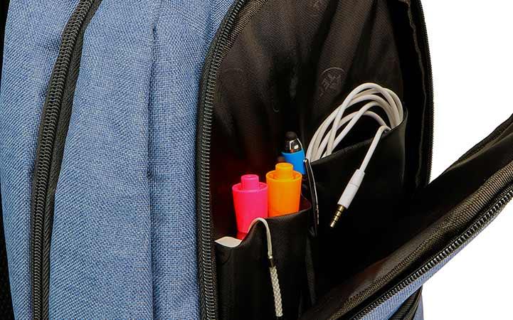Mochila ergonómica para portátil de hasta 15,6" Xtech color azul