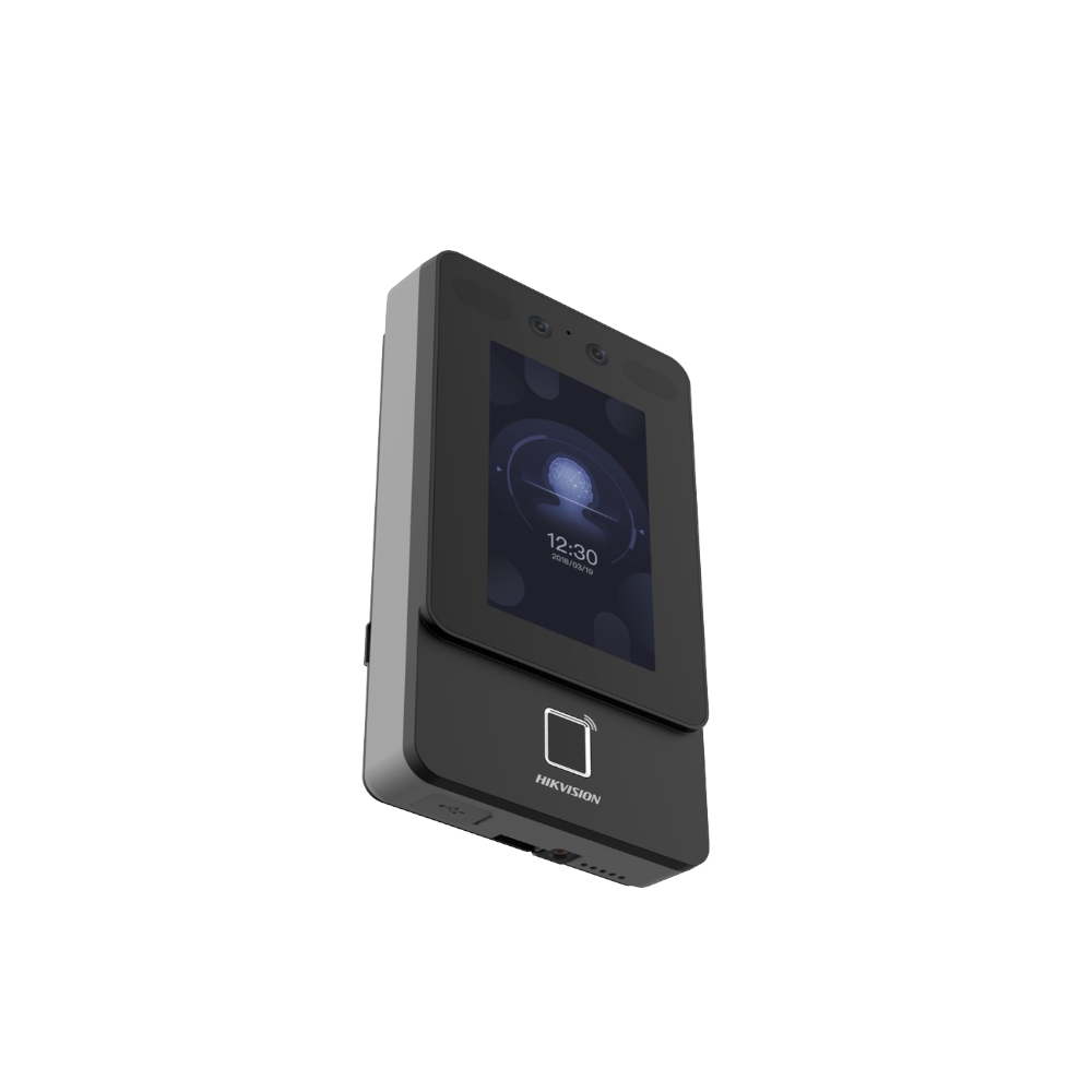Hikvision Terminal de reconocimiento facial con huella digital