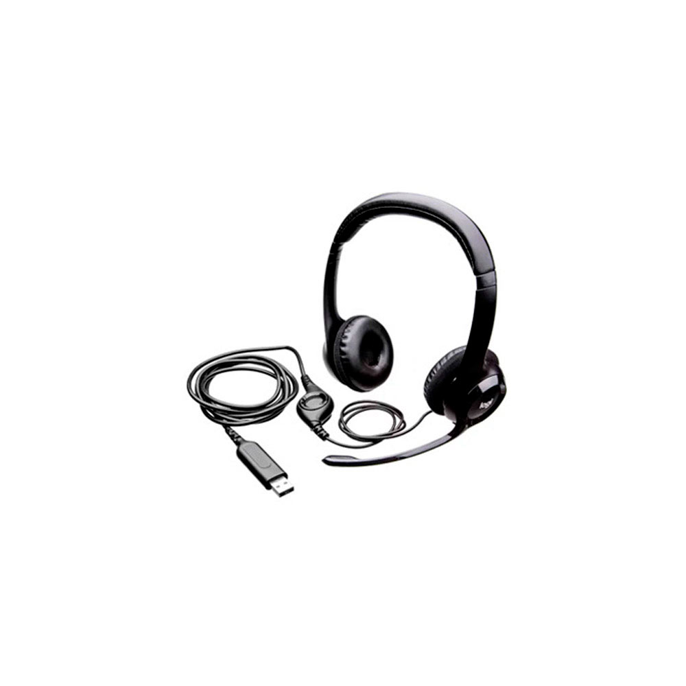 Auricular Headset H390 Logitech USB cableado