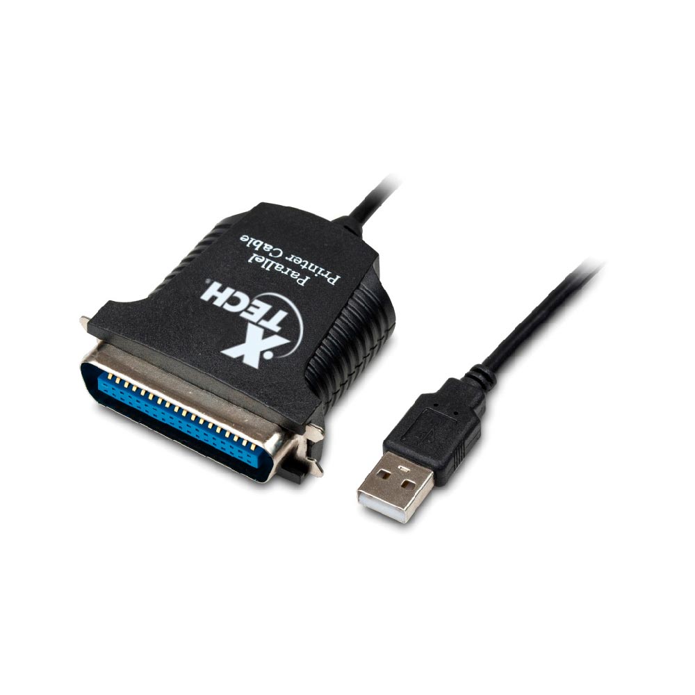 Cable Xtech paralelo 4 pin USB Tipo A - 25 pin D-Sub (DB-25) 1.8 m