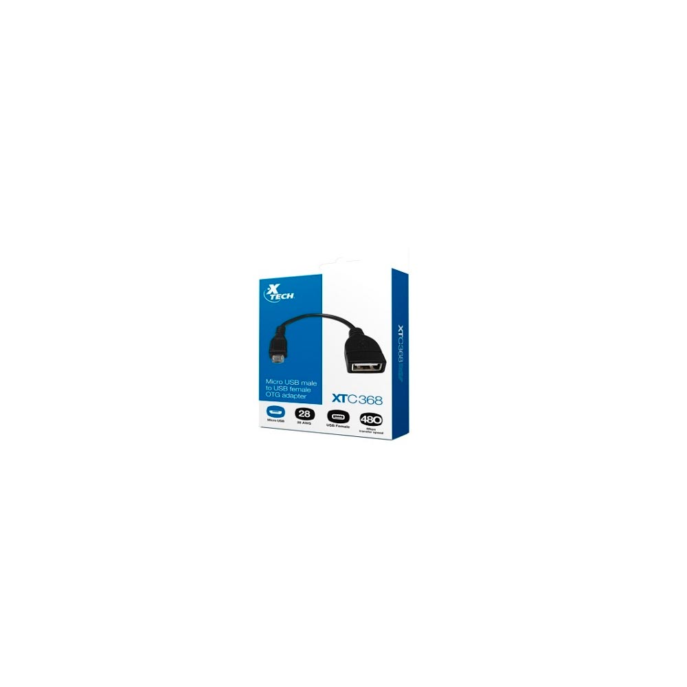 Cable Xtech paralelo 4 pin USB Tipo A - 25 pin D-Sub (DB-25) 1.8 m