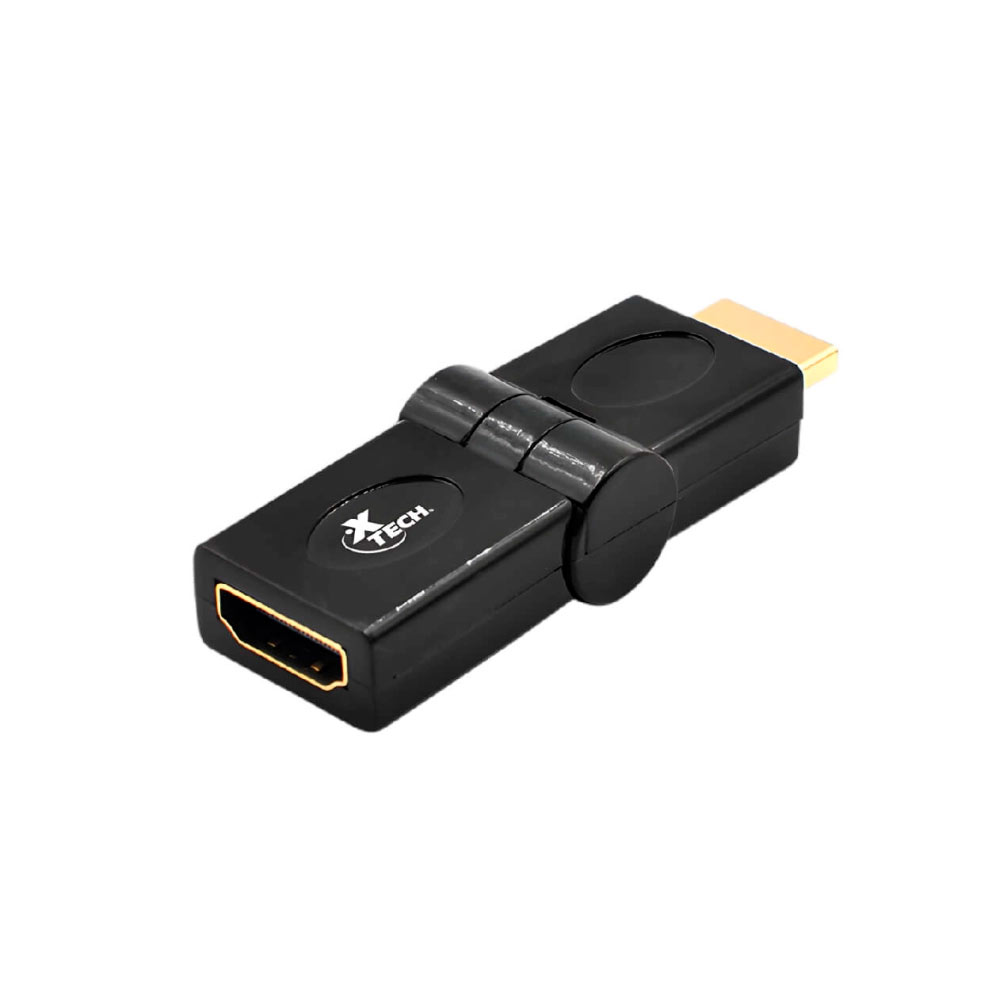 Cable adaptador Xtech  de HDMI macho a HDMI Hembra ajustable