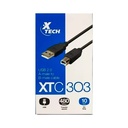 Cable Xtech USB a USB Tipo B 3.04 metros