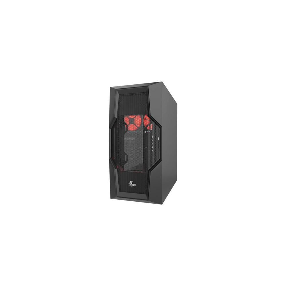 Case Media Torre Xtech de escritorio ATX Chasis ATX con unidad de fuente de alimentación 600W ps Color negro
