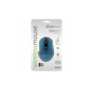 Mouse Klip Xtreme GhosTouch ergonómico KMW-400 Color Azul