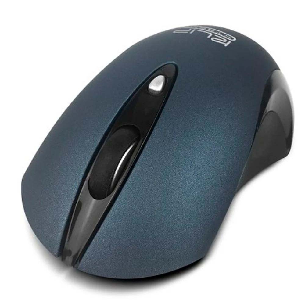 Mouse Klip Xtreme GhosTouch ergonómico KMW-400 Color Azul