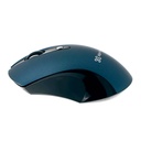Mouse Klip Xtreme GhosTouch ergonómico KMW-400 Color Azul