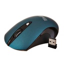 Mouse Klip Xtreme GhosTouch ergonómico KMW-400 Color Azul