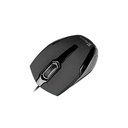 Mouse Klip Xtreme KMO-120BK óptico USB Para diestro y zurdo Color Negro