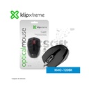 Mouse Klip Xtreme KMO-120BK óptico USB Para diestro y zurdo Color Negro