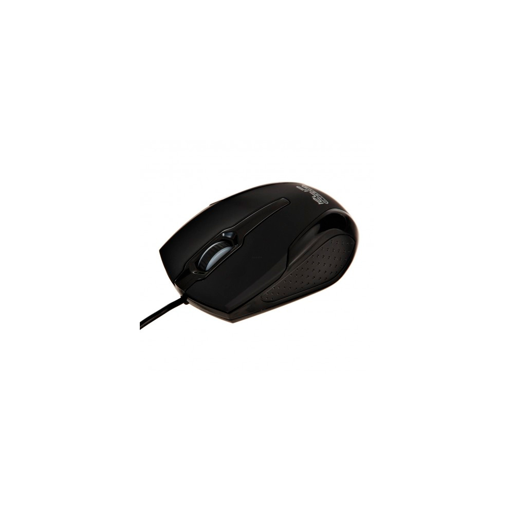 Mouse Klip Xtreme KMO-120BK óptico USB Para diestro y zurdo Color Negro