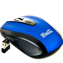 Mouse Klip Xtreme  Conector USB Ergonómico Óptico Azul