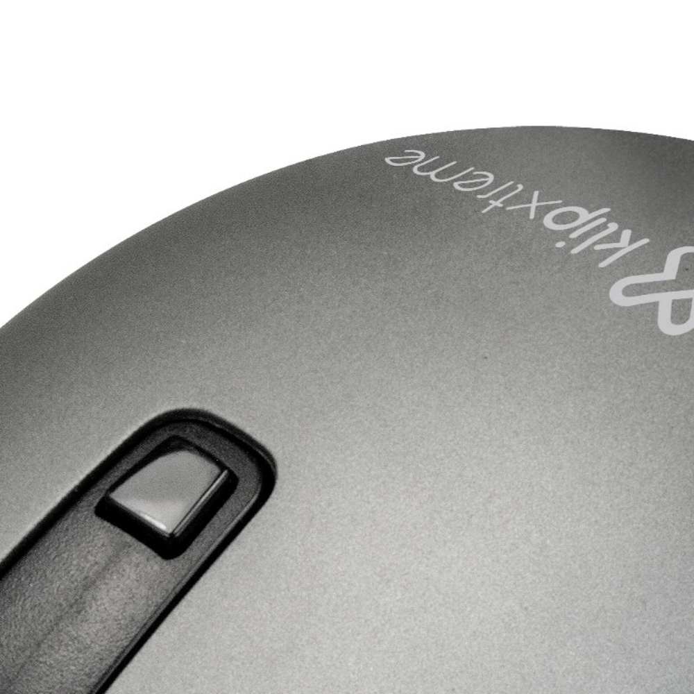 Mouse Klip Xtreme USB Color Gris 1600dpi