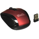 Mouse Klip Xtreme 2.4 ghz Inalámbrico 6 botones Color rojo