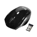 Mouse Klip Xtreme Inalámbrico Ergonómico 2.4 ghz Color Negro