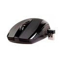 Mouse Klip Xtreme Inalámbrico Ergonómico 2.4 ghz Color Negro